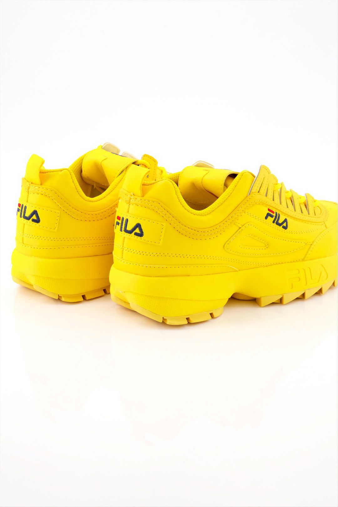 Yellow Fila Shoes Harga Fila Women's Wedge Yellow Sneaker