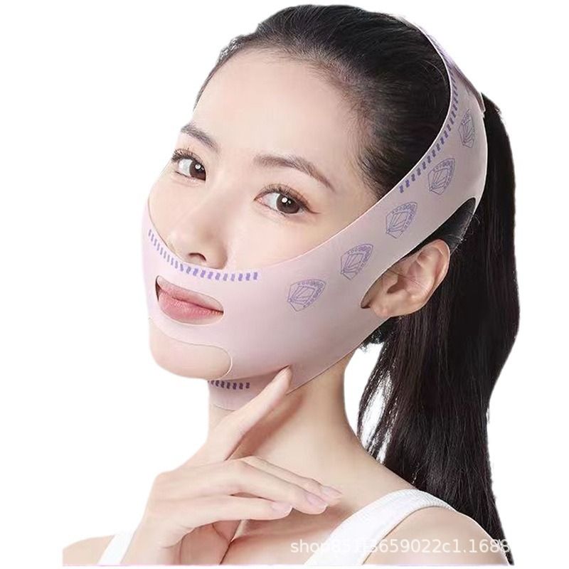 Women Facial Support Band – Adjustable Chin & Cheek Face Lift Strap V Line Beauty Belt