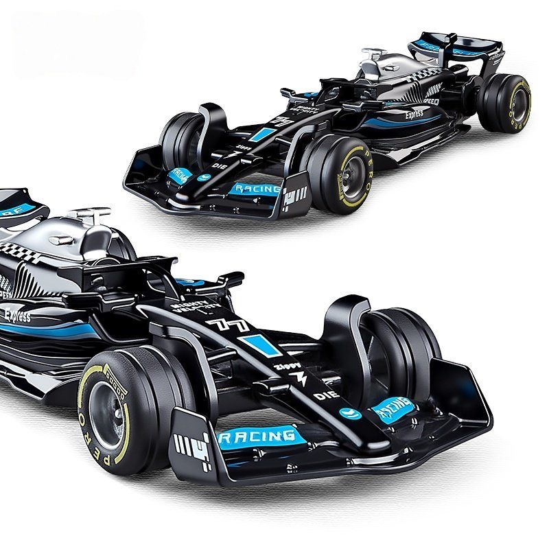 1:43 Diecast Formula 1 Racing Car #16  Metal Alloy Vehicle Model Mini Toy Desktop Decoration Birthday  for Boys