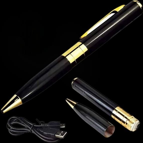 Camera Pen 1080P Motion Detection Security Camera Pen with Mini Spy Hidden Camera for Indoor