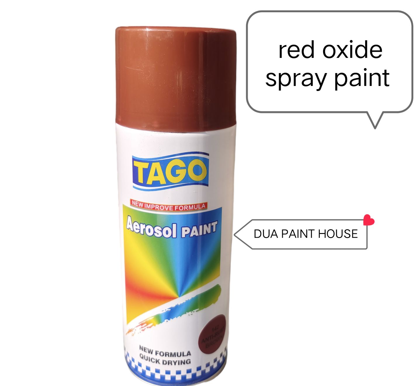 Red oxide primer spray paint (400ml) Daraz.pk