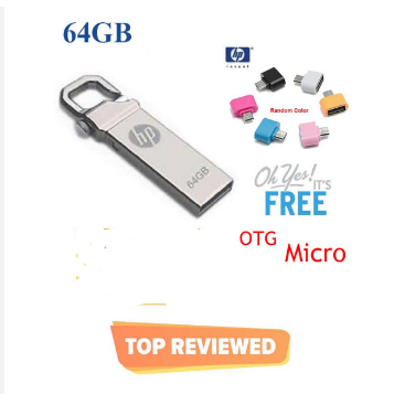 HP Flash Drive USB 4GB/ 8GB /16GB /32GB /64GB / With free OTG (6 Month Warranty)
