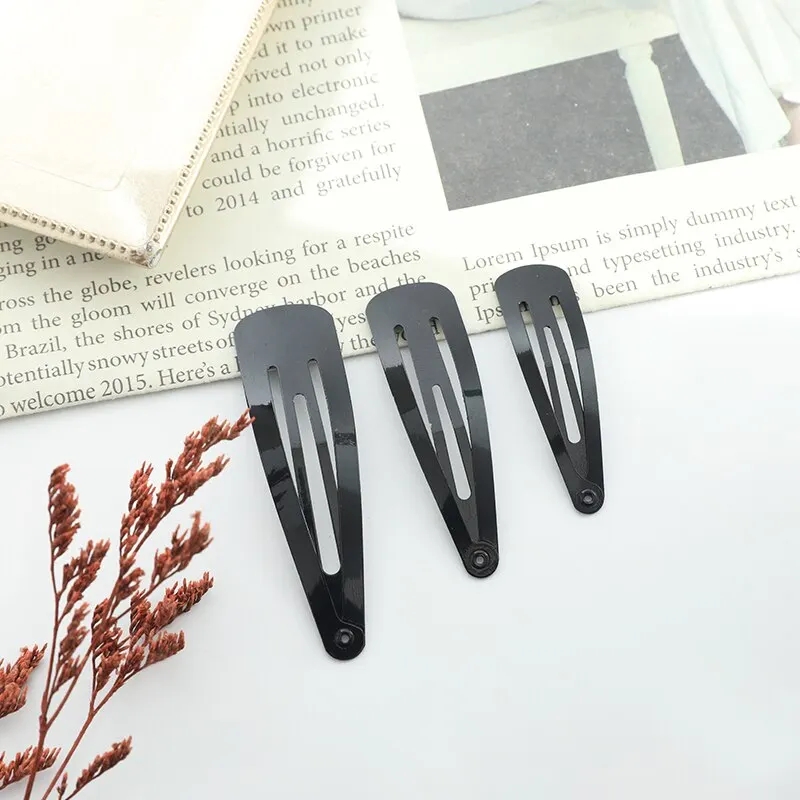 12 Pcs Black Hairclip hair pins