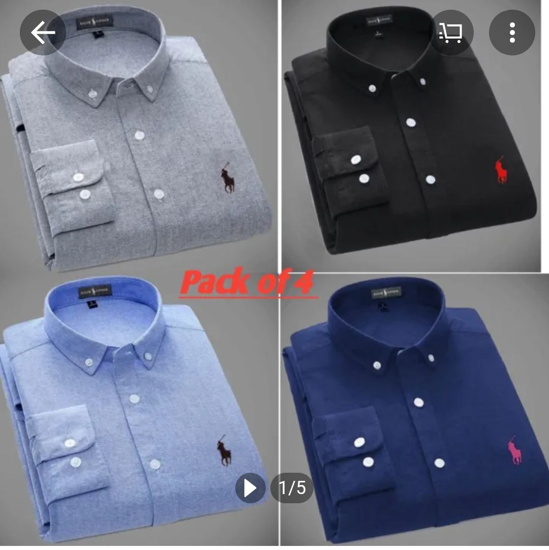 Formal polo shirt for mens -Dress shirt - party wear -export quality -shimrey cotton stuff- party wear-office wear
