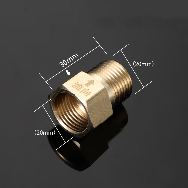 Male Female Check Valve One Way Non Return Valve Water Heater Toilet