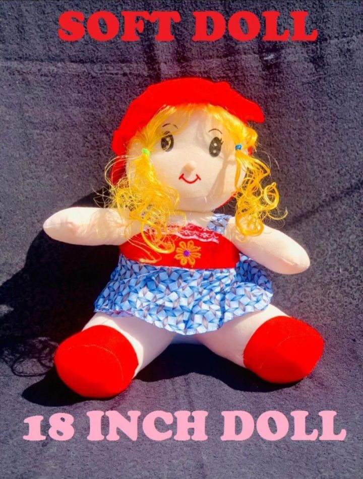 18 inches big stuffed doll toy for kids