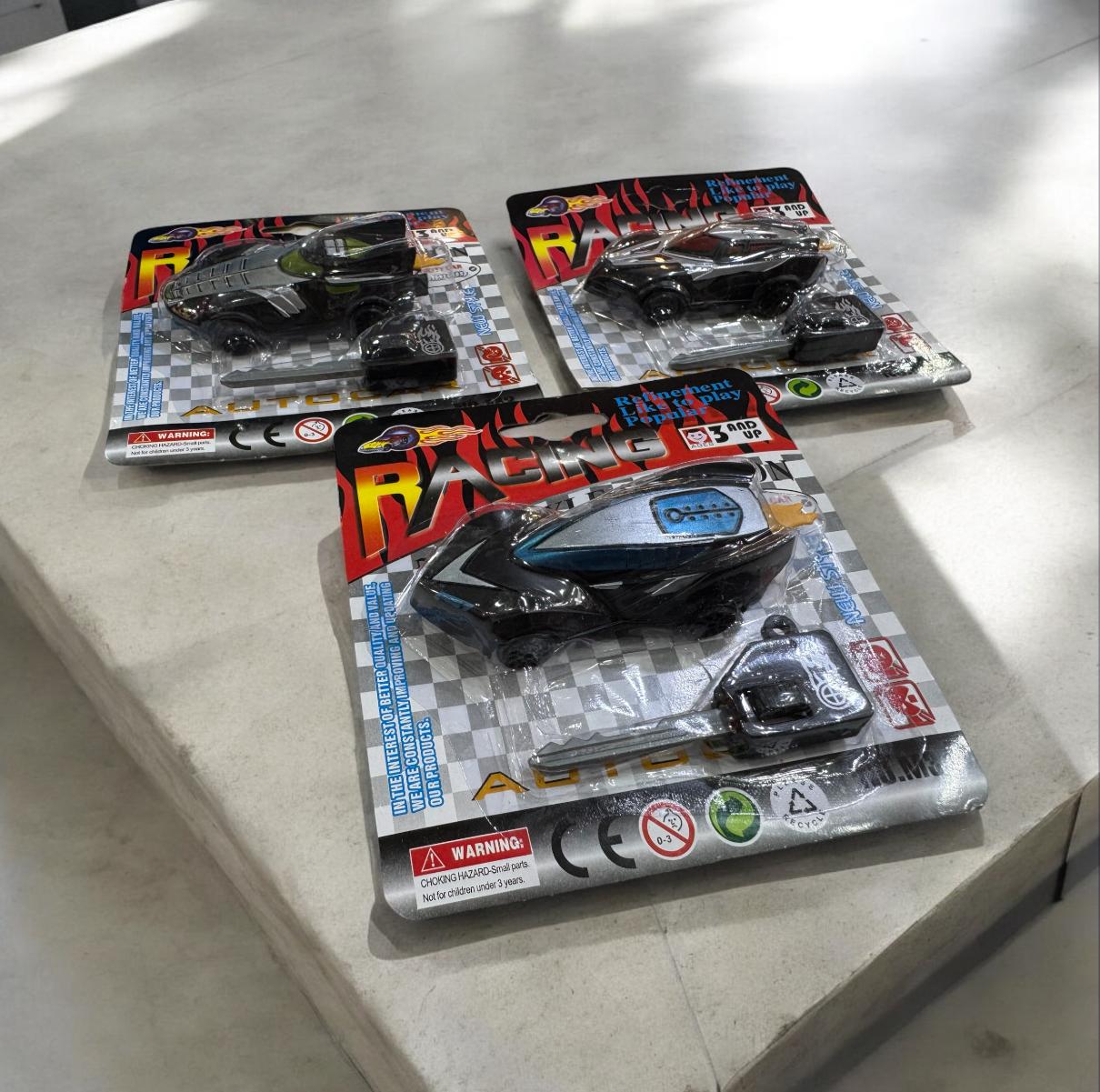 Racing Car With Key Toy For Kids Fun