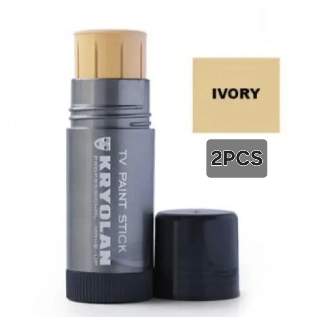 TV Paint Stick Professional Full Coverage Foundation Stick Oil Control Waterproof Concealer Makeup Base
