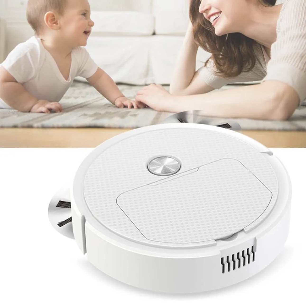 Vacuum Cleaner Sweeping Robot Mop Machine Smart Auto Robot Multifunctional Floor Cleaner Rechargeable Dry Wet Mop Sweeping Vacuum Cleaner For Household, Office
