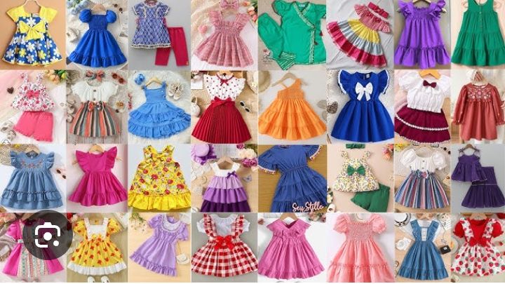 fancy net frock import quality random design and clours For 3to8yearsYear Princess frock girl