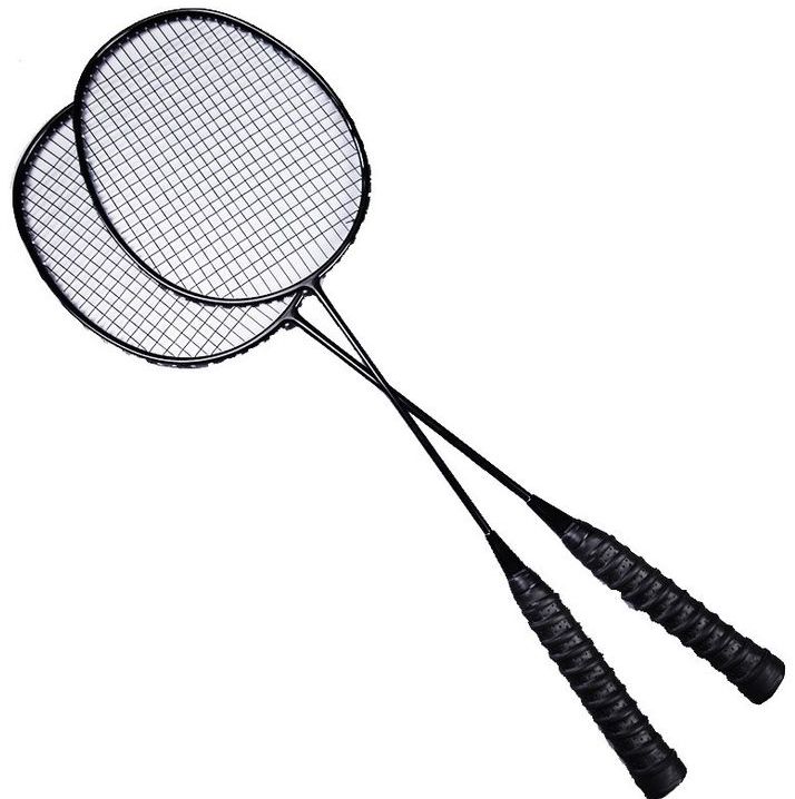 Badminton Racket Combo Pack (2 Rackets + 3 Free Shuttle) – High Quality Sports Set for Kids & Adults