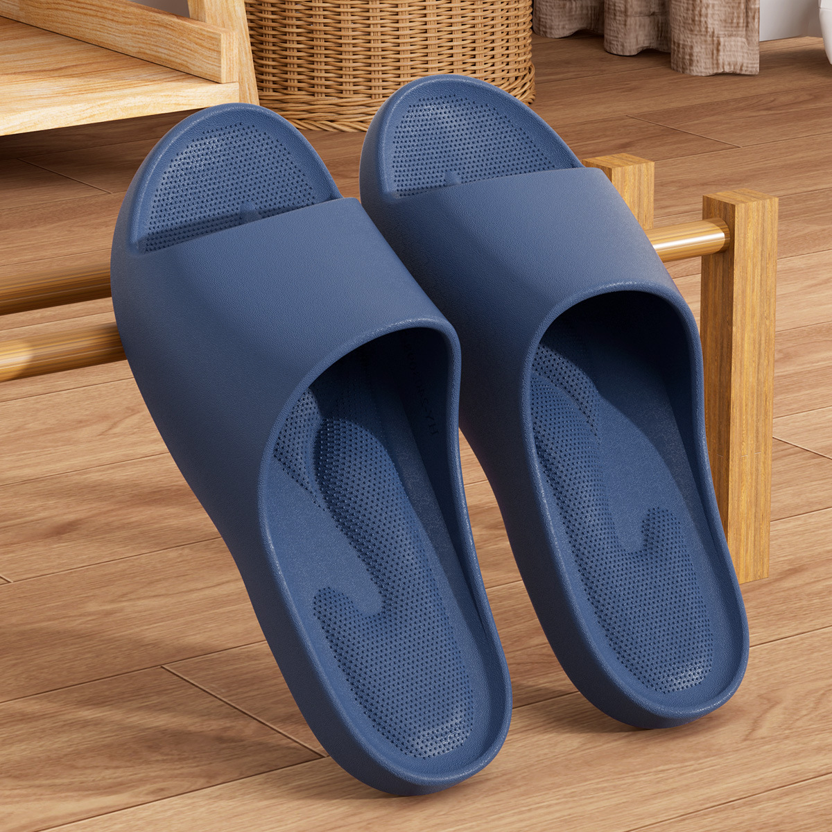 Arch Support Indoor Bathroom Slippers For Women Men Summer House Shoes Soft EVA Light Weight Couples Home Hotel Shower Slides