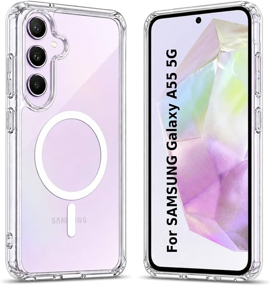 SAMSUNG GALAXY A55,A35- BUMPER TRANSPARENT BACK CASE SOFT TPU SHOCK PROOF DROP PROTECTIVE CRYSTAL CLEAR COVER ( IMPORTED TRANSPARENT)