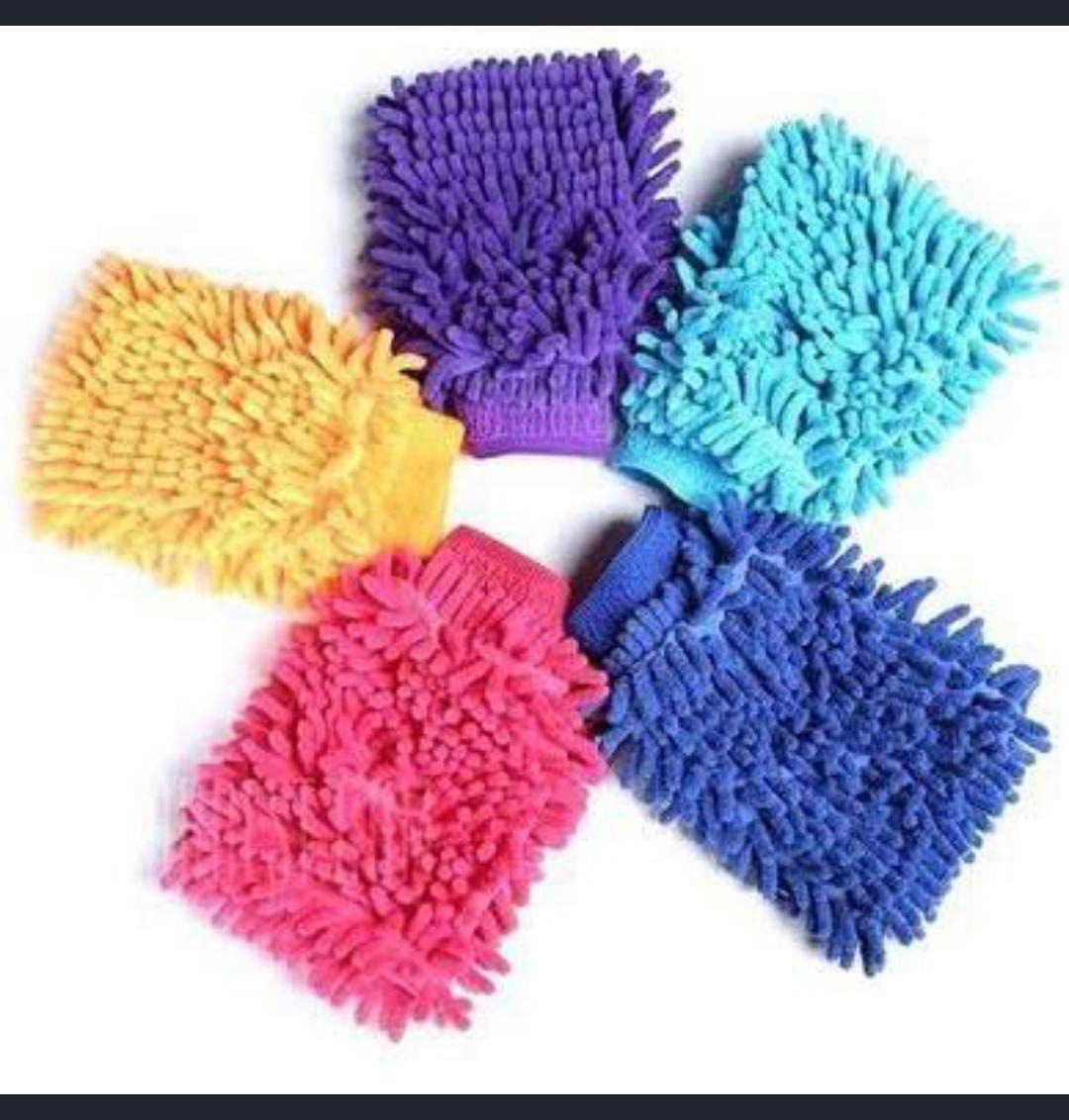 Micro Fiber Hand Duster For Car Wash N Cleaning Multicolor