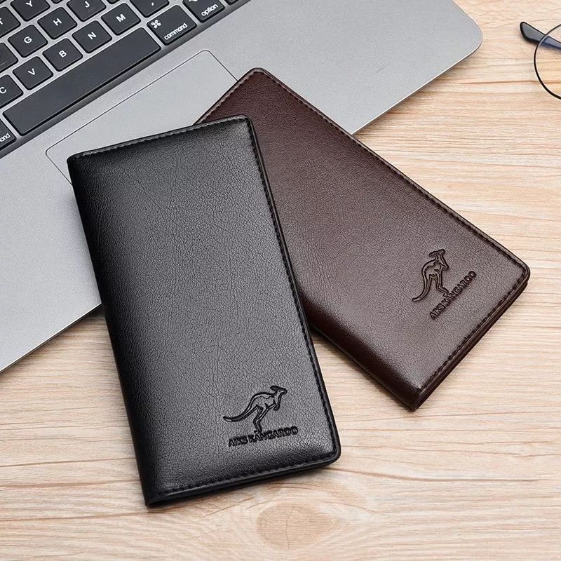 slim and light weight Pu Leather Wallet For Men