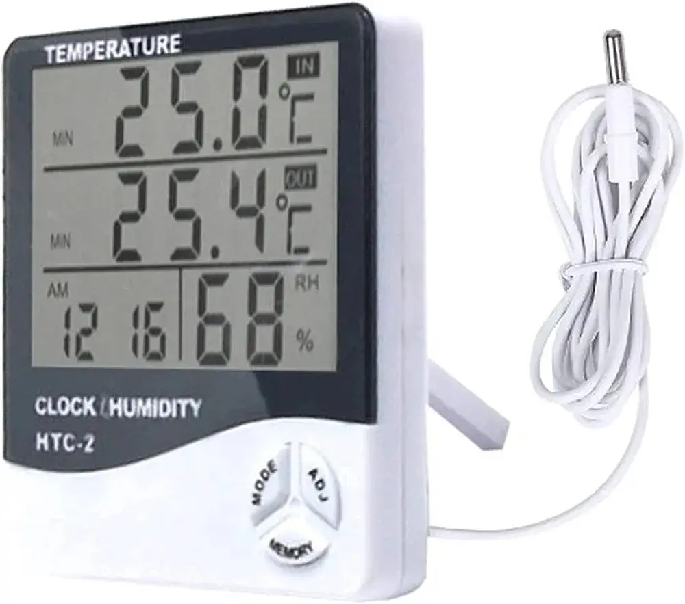 Digital Indoor LCD Thermometer Hygrometer Indoor For Baby Room