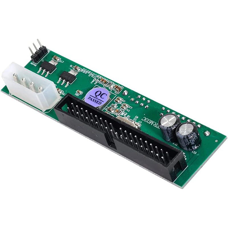 Sata to IDE Adapter Converter 2.5 Sata Female to 3.5 Inch IDE Male 40 Pin Port 1.5Gbs Support ATA 133 100 HDD CD DVD Serial