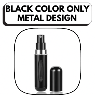 5ml Perfume Refill - Perfume Refill Bottle - Perfume Atomizer Spray Bottle - Portable Mini Perfume Bottle - Portable Perfume Spray Bottle . - 5ml Tester Spray Black Color price in Pakistan