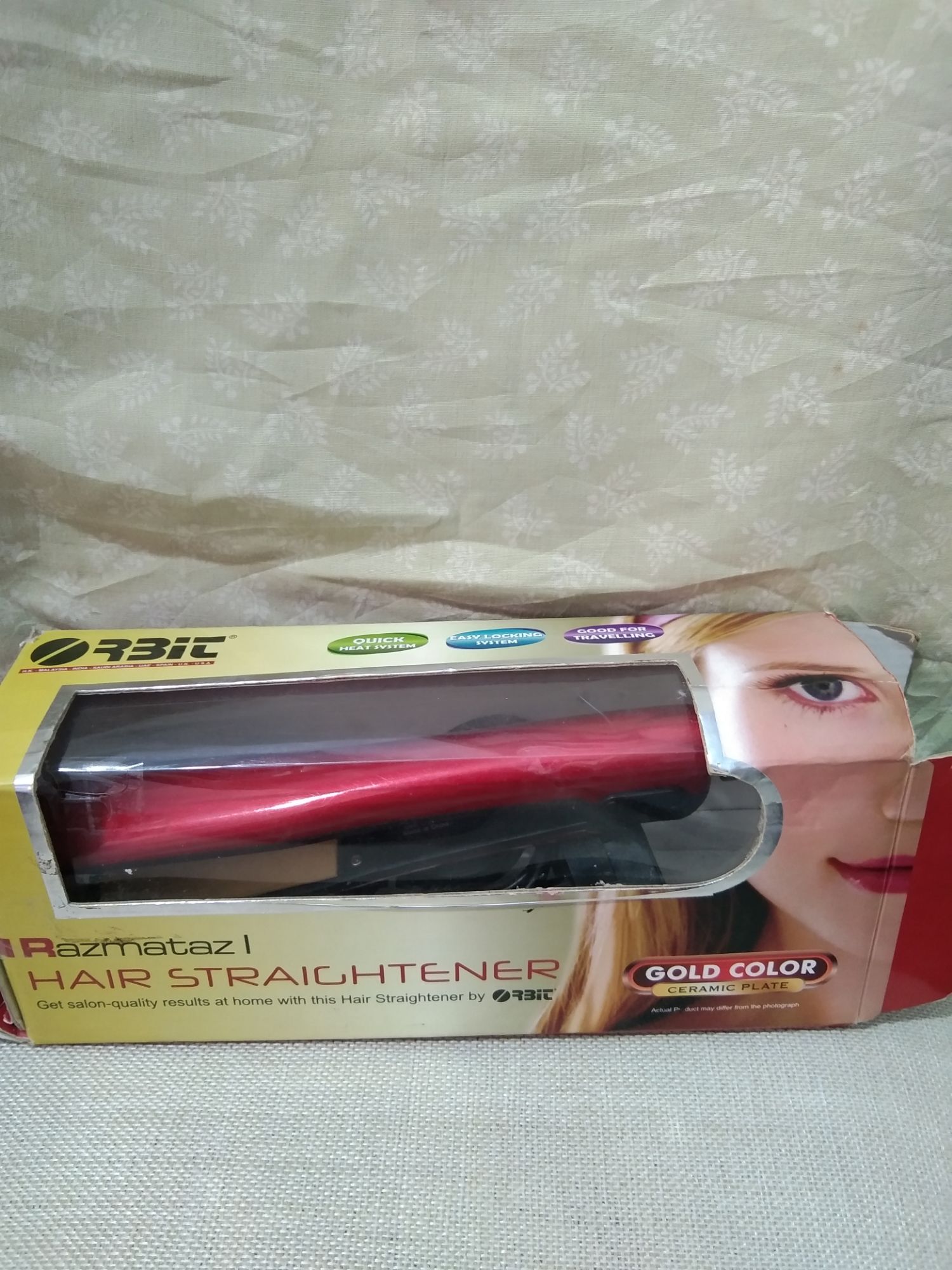 Orbit hair straightener price best sale