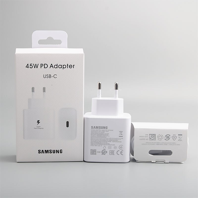 25W Or 45W Adopter Charger For Sam sung Mobile High Quality Adopter And High Quality Cable