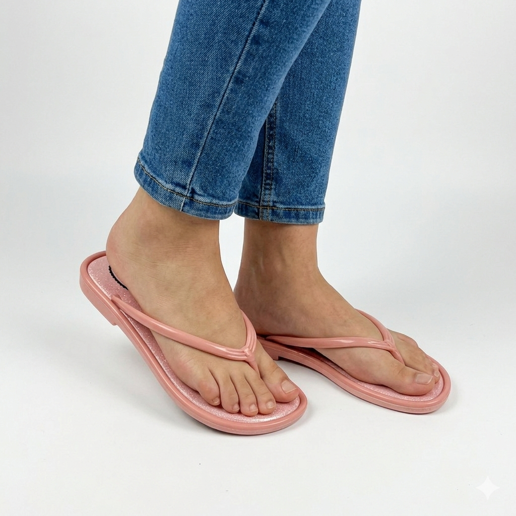 American Classic Women Casual Rubber Flip Flops Slippers
