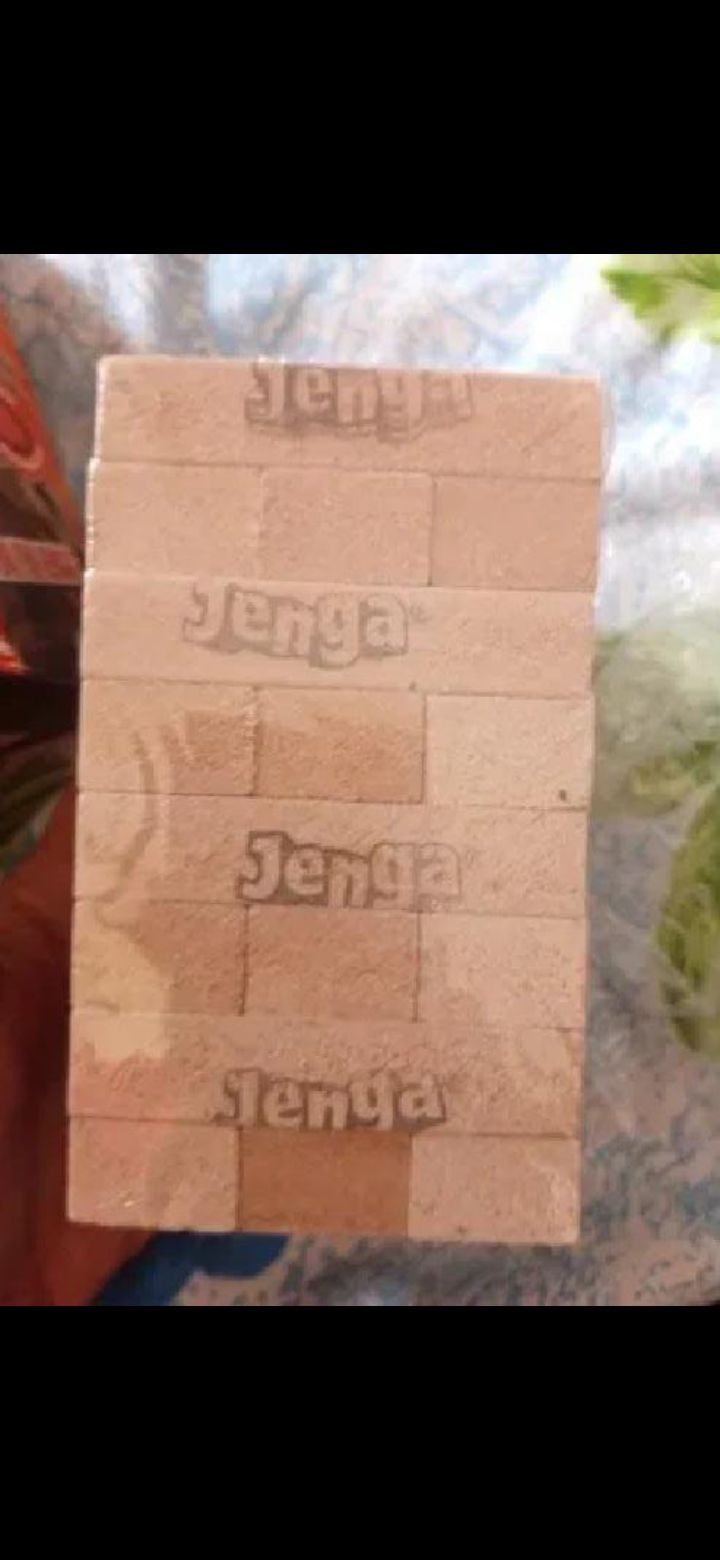 Hasbro Gaming Jenga Tower Wooden Blocks Game - Wood Toy