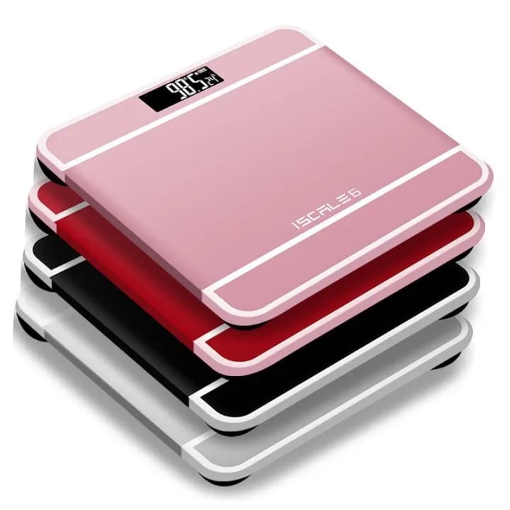 Smart Electronic Body Weight Scale Led Display Floor Balance 180 Kg Capacity Analog Digital Bathroom Weighing Machine Random Color Accurate Measurement For Home Gym And Health Monitoring Daily Use