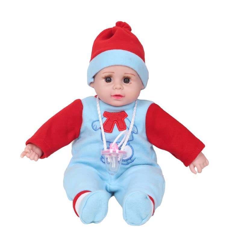Cute Baby Boy Toy for Kids and Girls - Light and Music Nipple Doll (Color as per Stock)