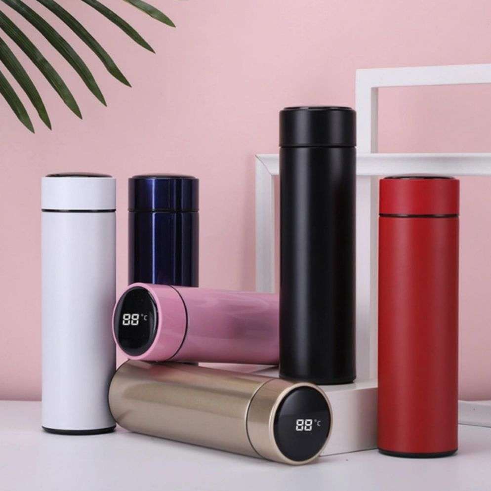 Digital Temperature Display Stainless Steel Water Bottle Hot/Cold Water  Vacuum Flask Thermos - China Thermos Bottle and Tumbler price