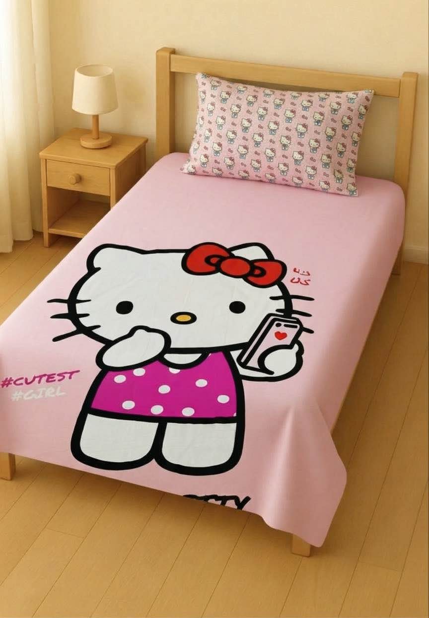 Kids Printed Bedsheets | Frozen Elsa and Anna Bed sheet | Bus n Cars Printed Bed sheet | Dolls Bed sheet | Anime Bed sheet | Cartoon Printed Bedsheets | Cute Cartoon Printed Bedsheets For Boys and Girls
