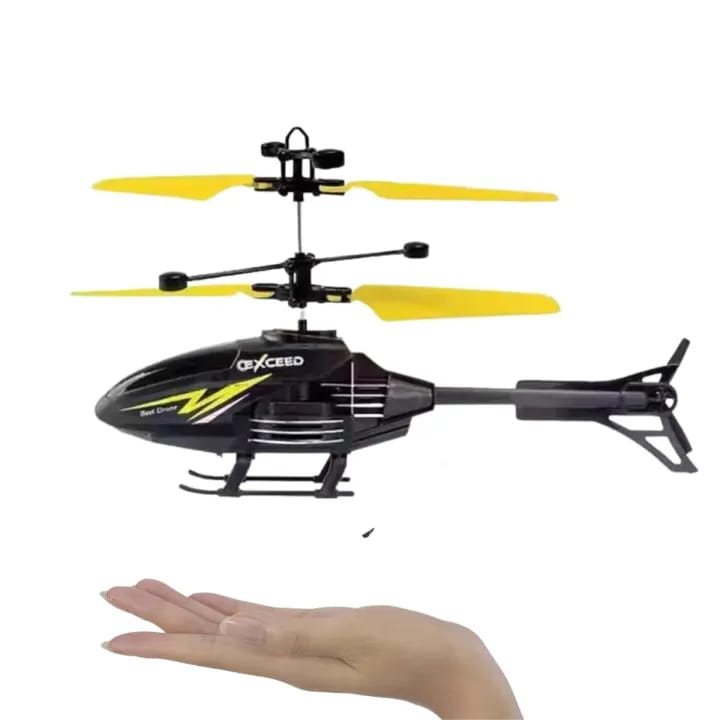 Flying Helicopter, Remote Control Helicopter for Boys Indoor and Outdoor Helicopter, Palm Sensing Helicopter