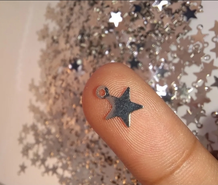 20 /50 /100 Pcs Stainless Steel Star And Moon Charms For Jewellery Making Supplies - DIY Accessories Bracelets Necklace Earrings