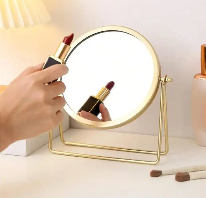 360 Swivel Vanity Round Shape Mirror.