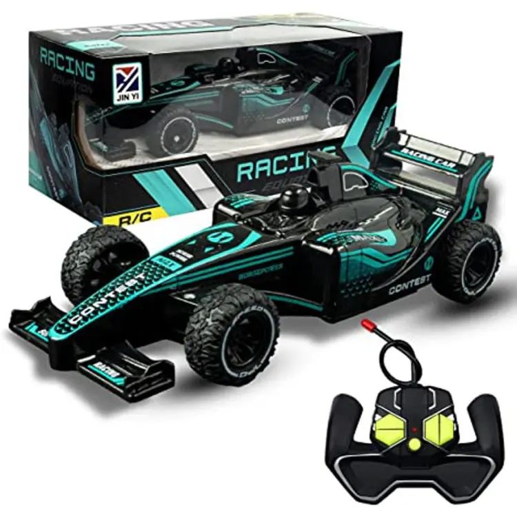 F1 Remote Control Formula Car Mini High-Speed F1 RC Racing Car For Kids F1 RC Rechargeable Moving Racing Lasting 2.4G High Speed ​​Drift Sports Car For Boys Kids Toys Comes in Two Color Variation Best AMAZING RC Car For Gifts 4 Channel RC With Long Range