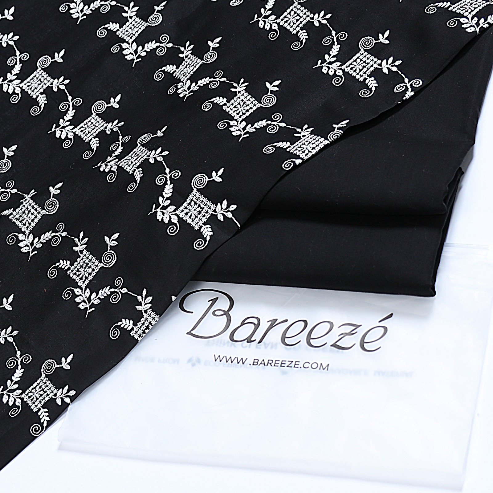 Bareeze Embroidered 2 Piece Unstitched Ladies Suit – Premium Printed & Embroidered Fabric