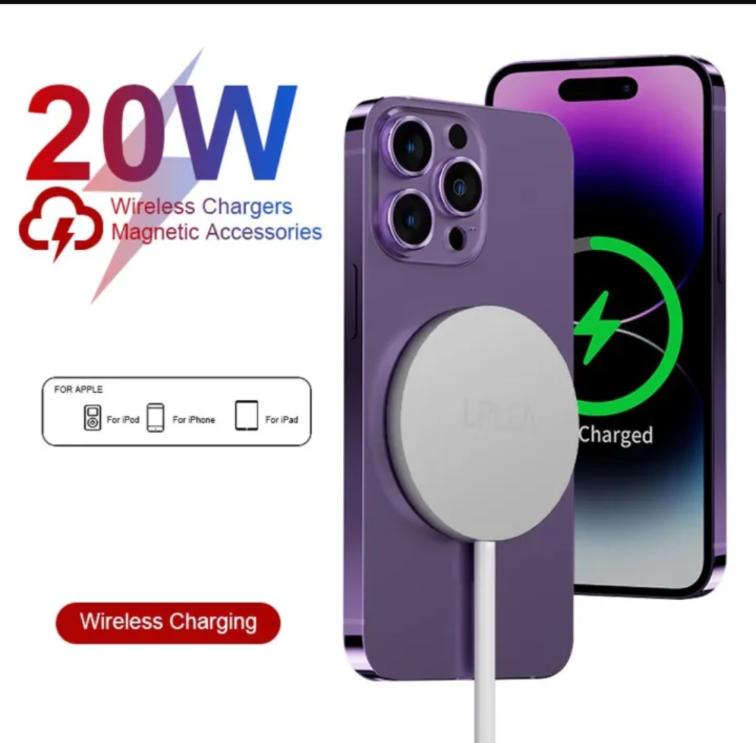 15W Wireless Charger Magnetic Charging  For IpOne- Samsung Google pixel mi oneplus