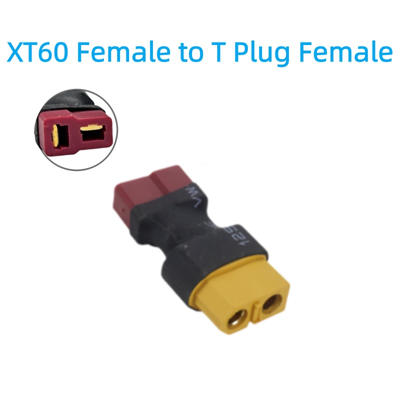 XT60 Male Plug to Dean T Male / T Female Plug to XT60 Female Adapter For RC Helicopter Quadcopter LiPo Battery Plug Connector