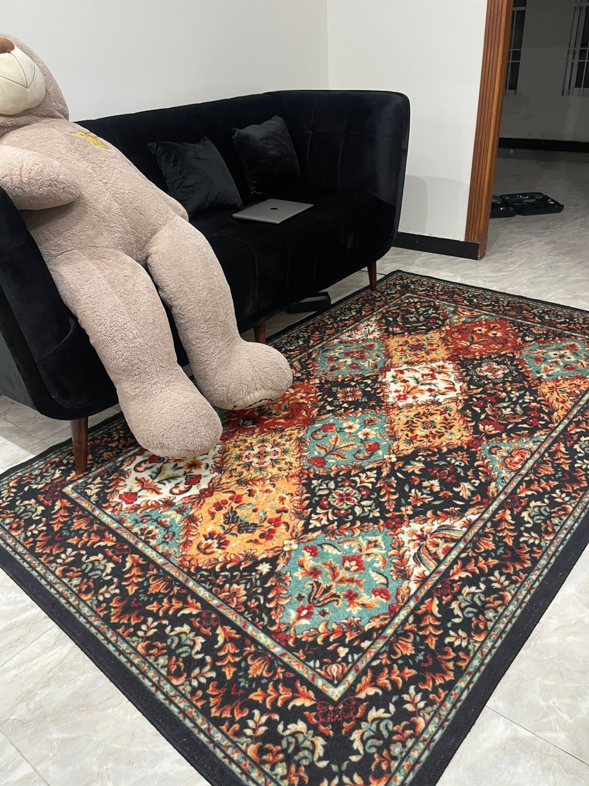 Carpet Center Piece, Floor Mat, Carpet Rugs, Beautiful Rug Approx 5ft x 8ft