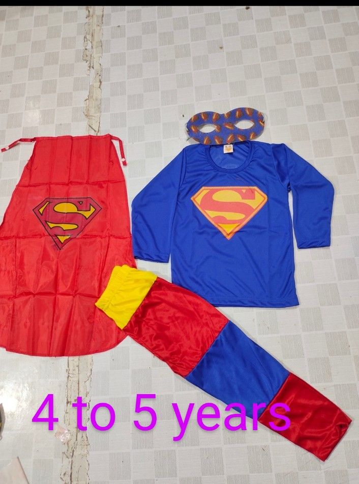 Spiderman/Batman/Superman costume with free face mask   all character costume available for school event and party