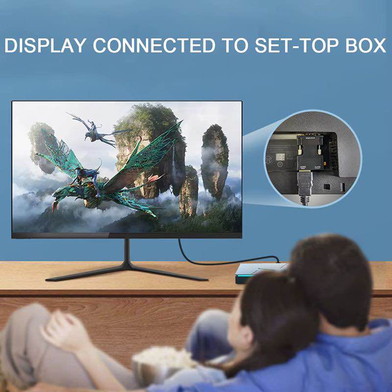 HDMI to VGA Adapter HD 1080P With Audio Cable Converter with 3.5mm Audio Cable for PC Laptop TV Box Computer Monitor Projector
