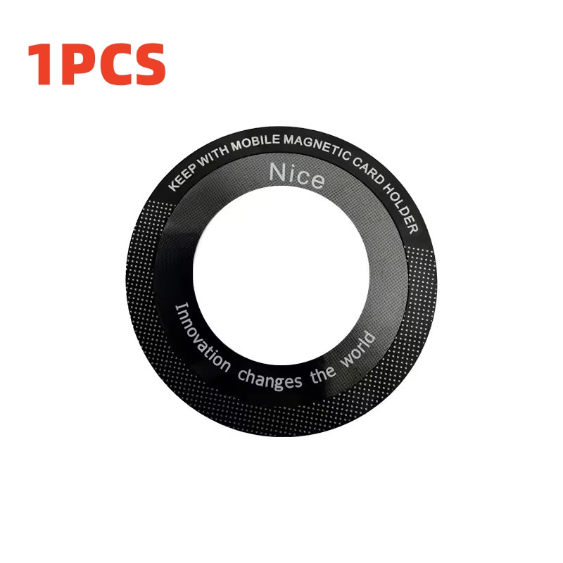 1-5pcs Magnetic Ring for Magsafe Wireless Charger Sticker Rings Magnet Desktop Car Phone Holder for IPhone 16 15 17 Android