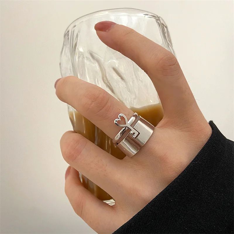 lock And Key Design Couple Ring Pack of 2/Couple Ring/Friendship Ring By BSM