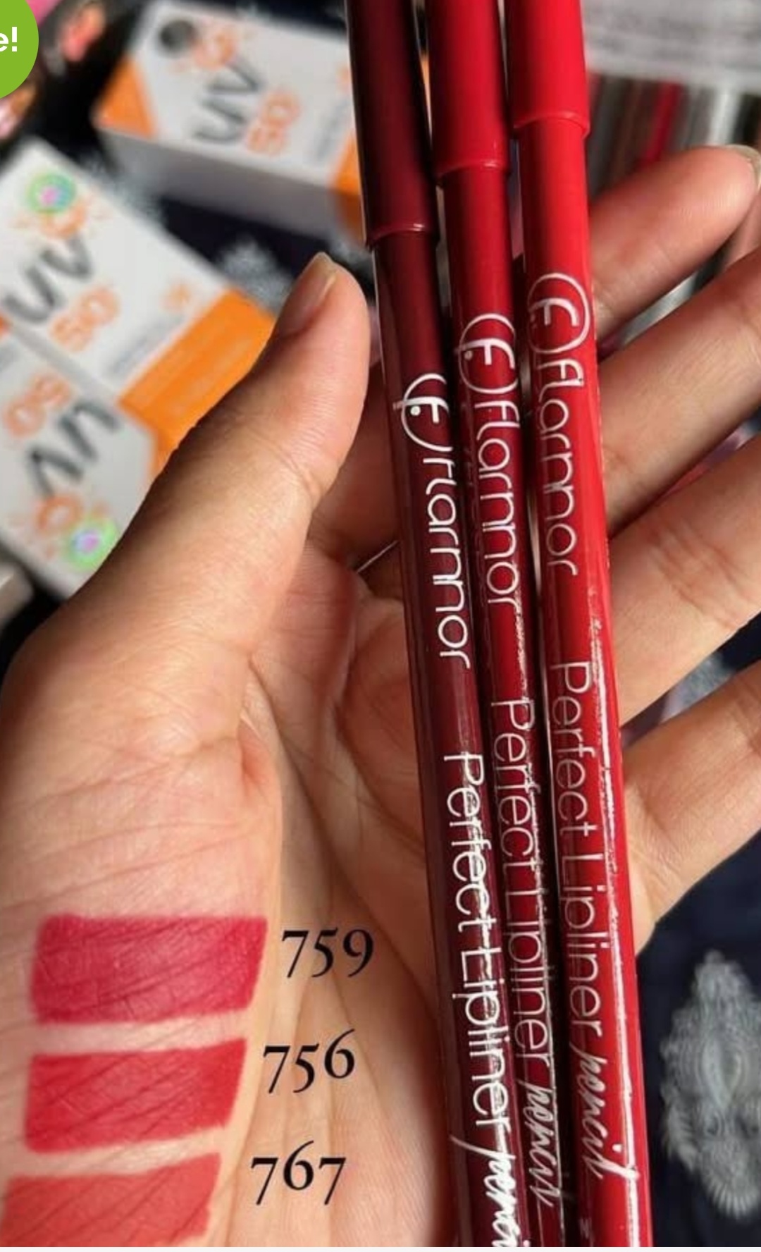 Nude Lip Liner Matte Pack Of 12