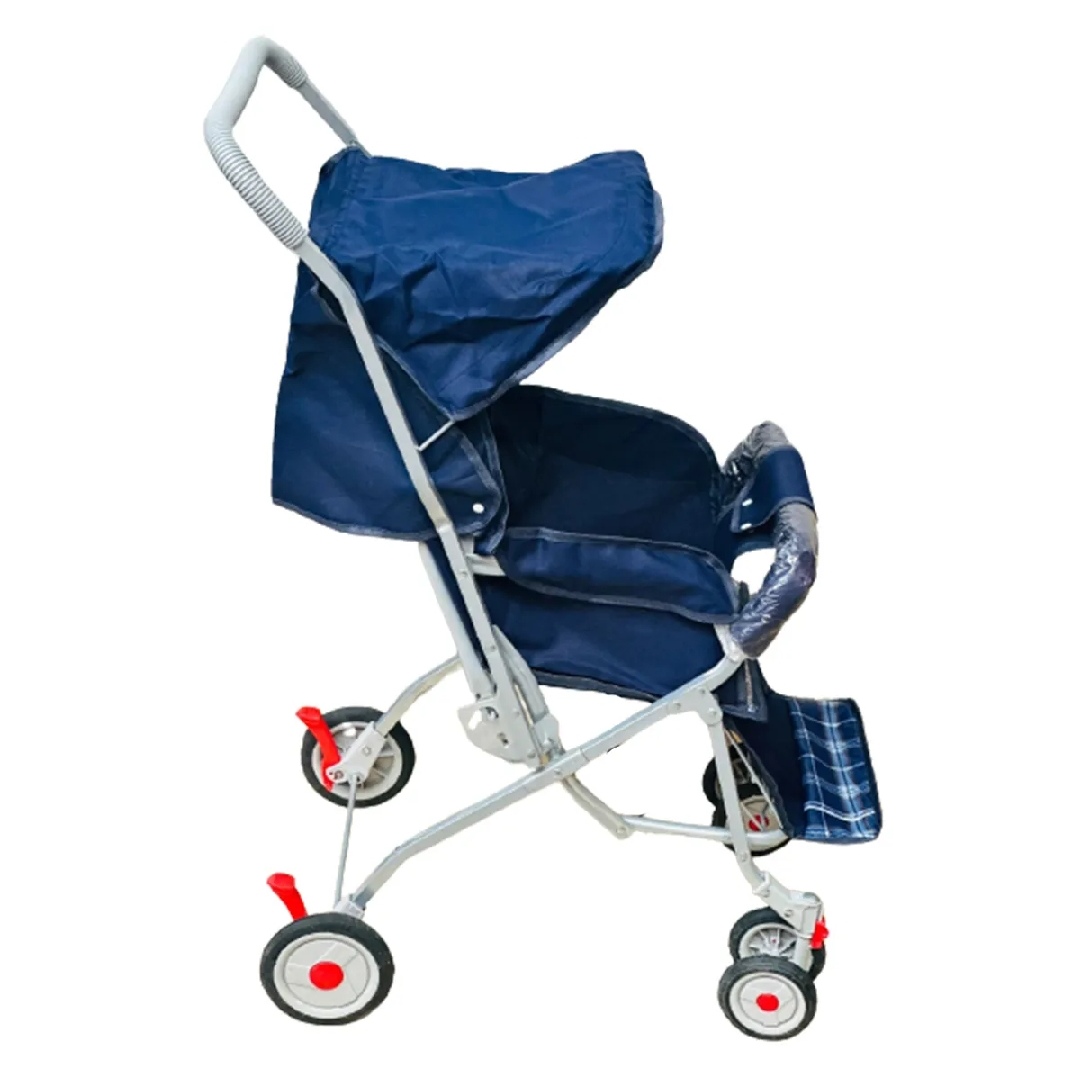 Baby pram / Foldable Baby Stroller Pram 6 tyres Blue& Black / stroller for baby