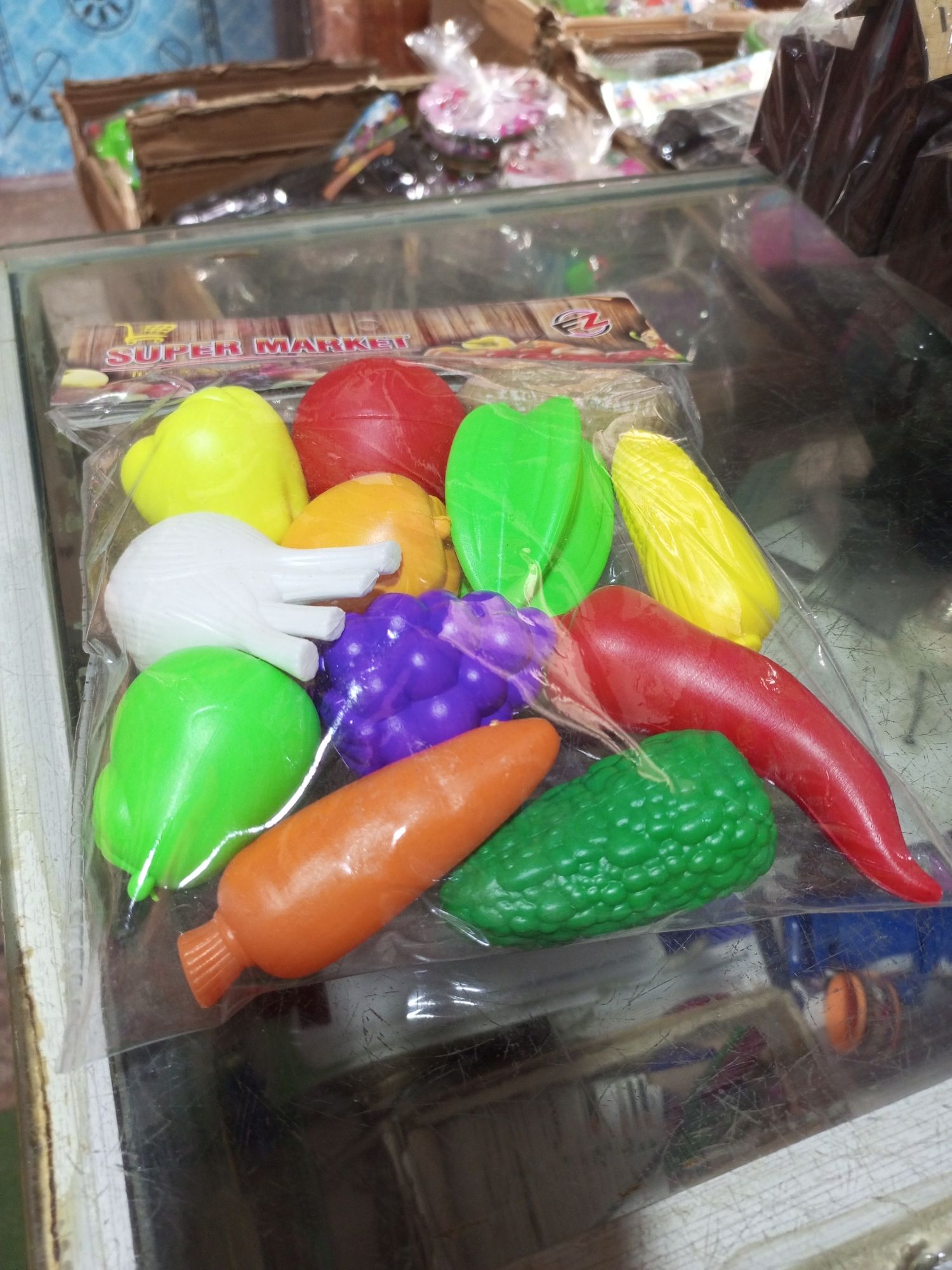 Fruits And Vegetables Toy For Kids-Artificial Food Play Toy-Kitchen Toy For Kids-Activity Toy