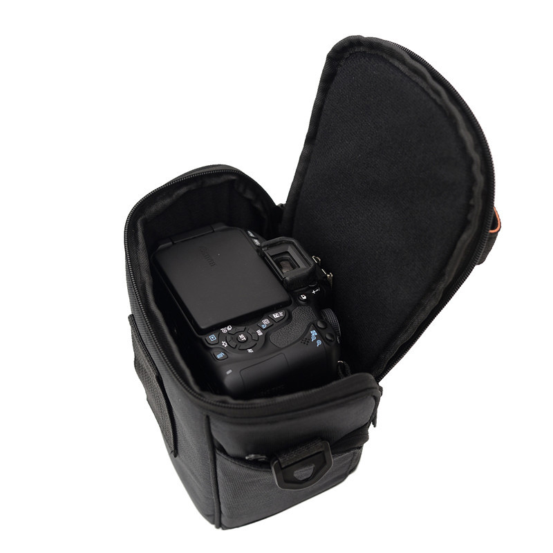 Triangle Digital Camera Bag Single Shoulder Photography Bag Inner Pocket Micro Single Telephoto Machine Storage Bag Por