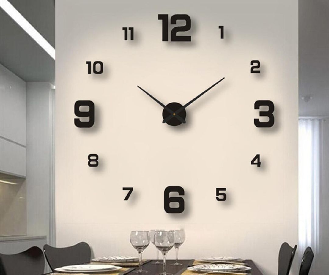 New  Acrylic light, Night Clock/ DIY 3D Clocks Night Luminous Large Wall Clock | Glow in the Night wall clock / 3D  luminous wall clock / night clock/ 24 hour display/ Wooden Wall Clock by alhafizwalls