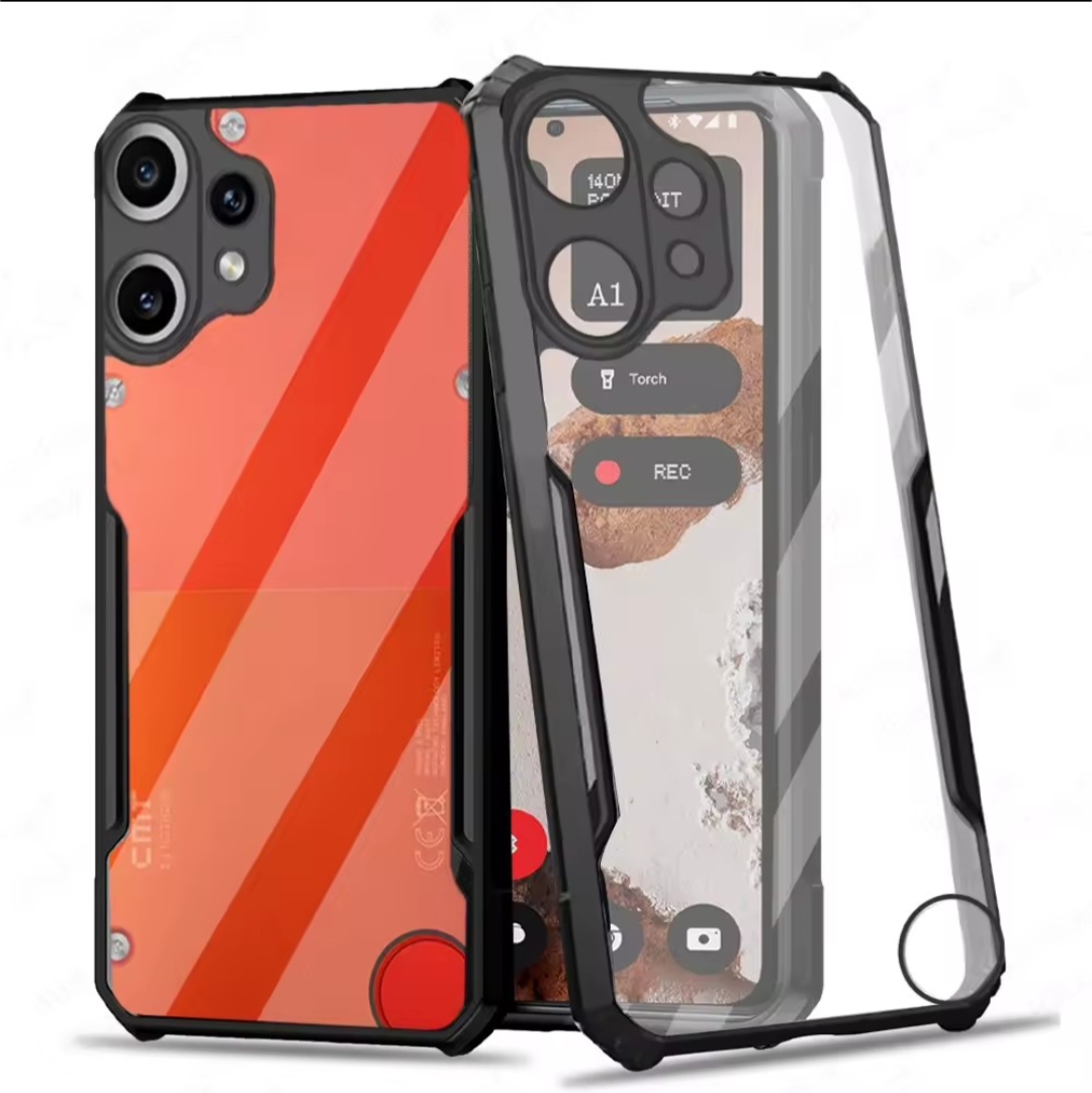 Nothing CMF Phone 2 Pro Case Crystal Clear Case Xundd Slim Anti Scratch TPU Shockproof Protective Phone Cover