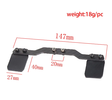 RC Car Upgrade Parts Accessories Black Mud Guard Dust Fender for Arrma 1/14 Mini Mojave Grom