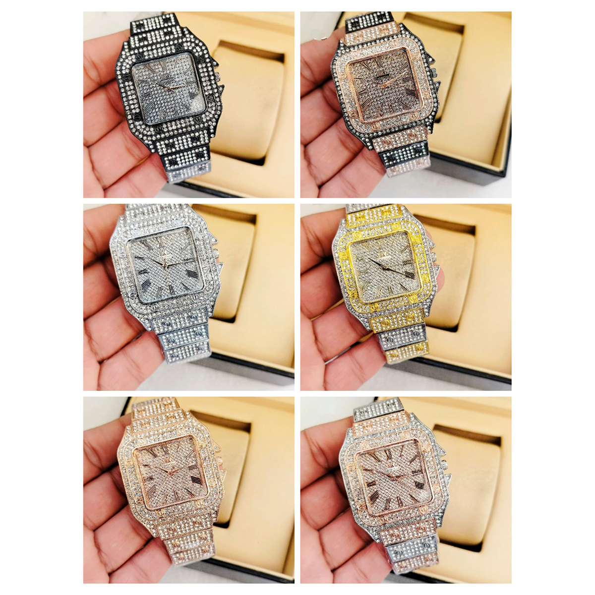 Express Deals Hub DIAMOND REPLICA WATCH FOR GIRLS AND WOMEN - Great for Casual and Formal Wear
